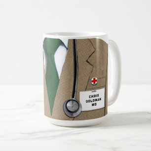 Personalisierter Arzt Kaffeetasse
