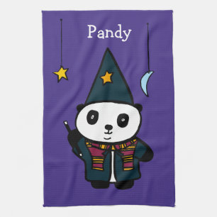 Personalisierter Assistent Pandy Panda Küchentuch