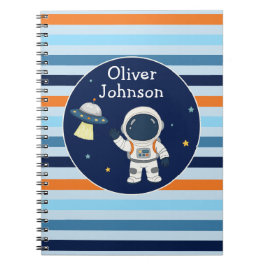 Personalisierter Astronaut UFO Weltraumforscher Sc Notizblock