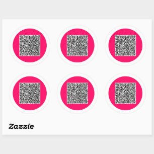 Personalisierter Aufkleber für die QR-Code-Prüfung