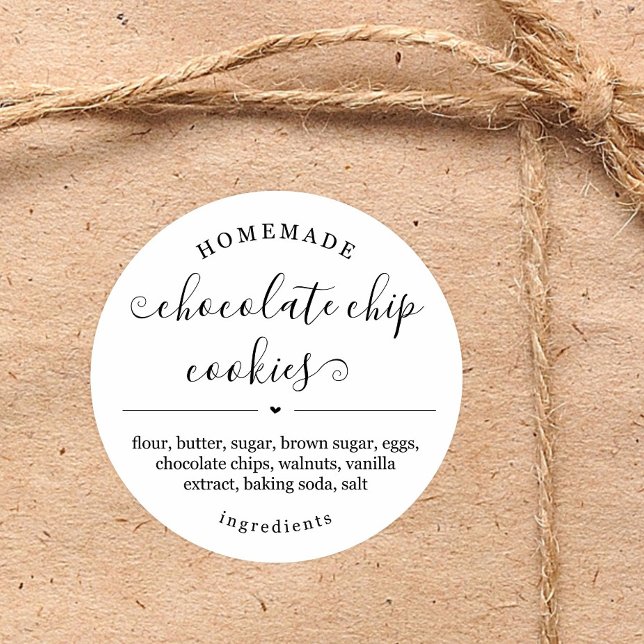 Personalisierter Aufkleber für hausgemachte Lebens (Von Creator hochgeladen)