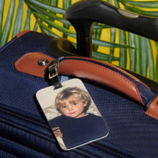 Personalisierter Auto-Luftreiniger mit Baby-Foto Gepäckanhänger