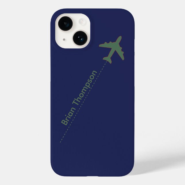 personalisierter Aviator Case-Mate iPhone Hülle (Rückseite)