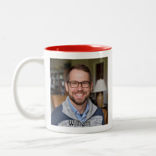 Personalisierter Awesome Dad Becher Zweifarbige Tasse