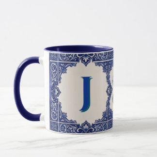 Personalisierter Azulejo-Tassen Portugiesische Git Tasse