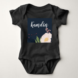 Personalisierter Baby Body Anzug Baby Pink Cosmos Baby Strampler