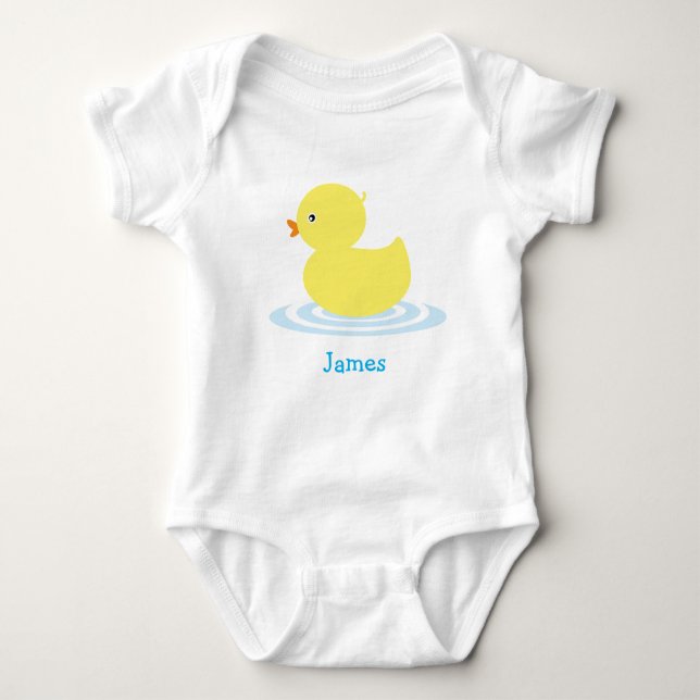 Personalisierter Baby Bodysuit Baby Strampler (Vorderseite)