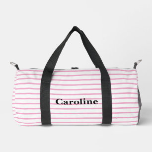 Personalisierter Baby Duffle Bag, Monogram Seersuc Bag
