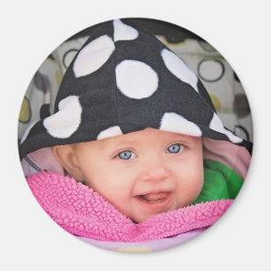 Personalisierter Baby-Foto-Magnet Magnet
