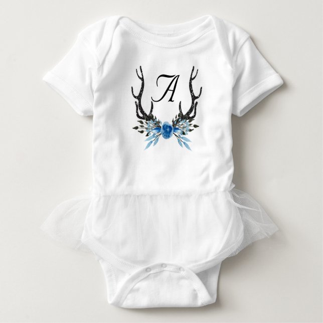 Personalisierter Baby Strampler (Vorderseite)