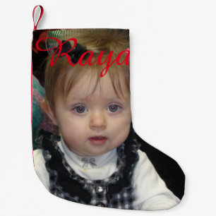 Personalisierter Baby-Strumpf Kleiner Weihnachtsstrumpf