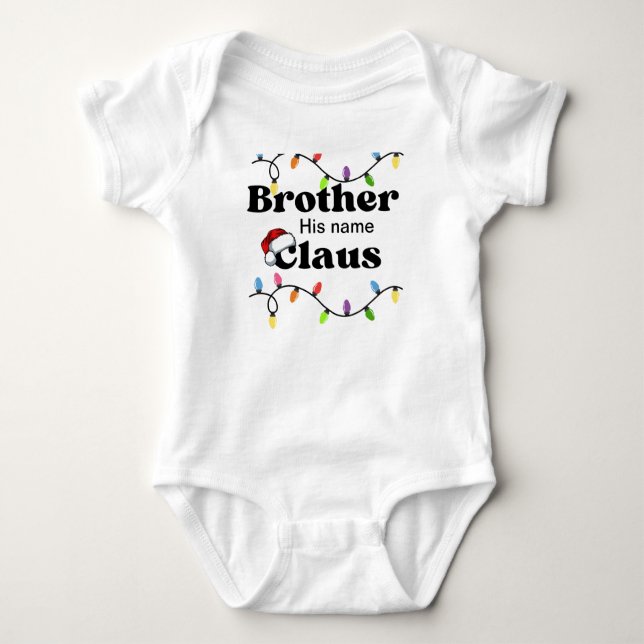 Personalisierter Babybodyanzug Baby Strampler (Vorderseite)