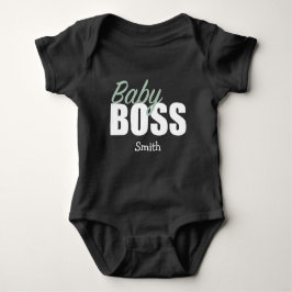 Personalisierter BabyBOSS Baby Strampler
