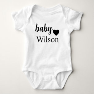 Personalisierter Babyschlafanzug, Baby-Geschenk, N Baby Strampler
