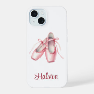 Personalisierter Ballett-Tanzschuh-Handyhülle iPhone 15 Hülle