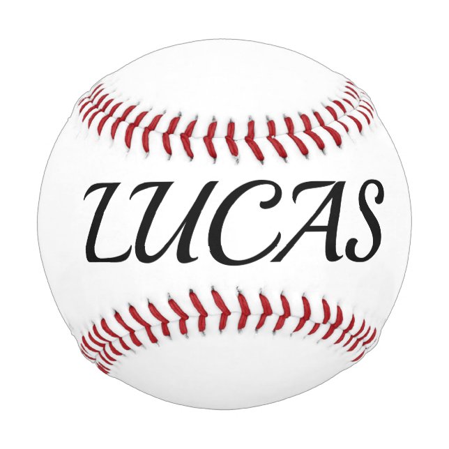 Personalisierter Baseball (Vorderseite)