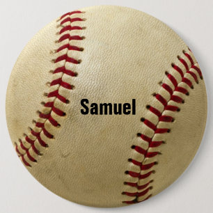 Personalisierter Baseball-Button Button