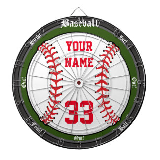 Personalisierter Baseball Dartscheibe