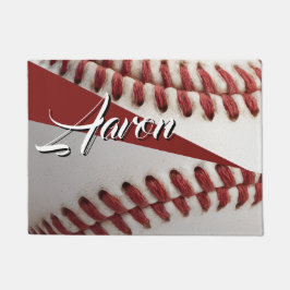 Personalisierter Baseball Fußmatte