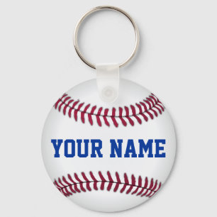 Personalisierter Baseball-Keychain Schlüsselanhänger