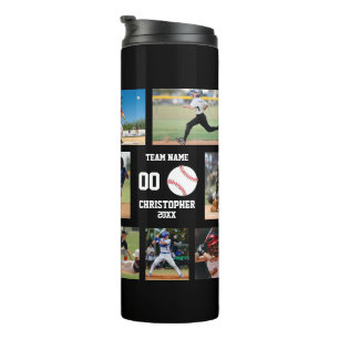 Personalisierter Baseball-Kindersport Thermosbecher