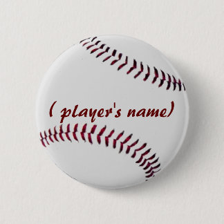 Personalisierter Baseball-Knopf Button