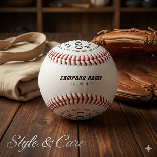 Personalisierter Baseball mit Ihrem individuellen