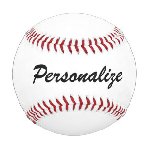 Personalisierter Baseball mit individuellem Namen
