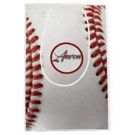 Personalisierter Baseball Mittlere Geschenktüte