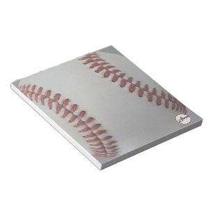 Personalisierter Baseball Notizblock