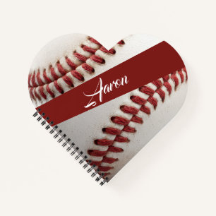 Personalisierter Baseball Notizbuch