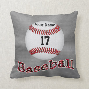 Personalisierter Baseball Pillows IHREN NAMEN u. Kissen