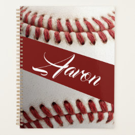 Personalisierter Baseball Planer