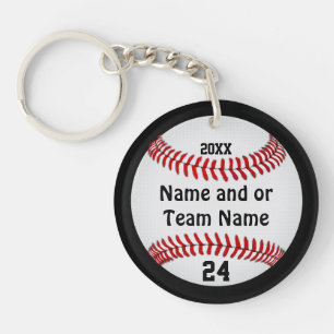 Personalisierter Baseball-Schlüsselanhänger, Ihr Schlüsselanhänger