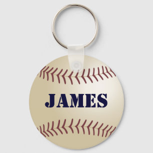 Personalisierter Baseball-Schlüsselanhänger Jame Schlüsselanhänger