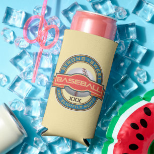 Personalisierter Baseball Seltzer Can Cooler Selters Dosenkühler