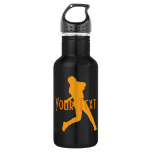 Personalisierter Baseball Sport Hobby Wasserflasch Trinkflasche