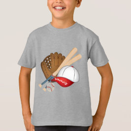 Personalisierter Baseball-T - Shirt