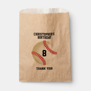 Personalisierter Baseballsoftball-Ball Geschenktütchen