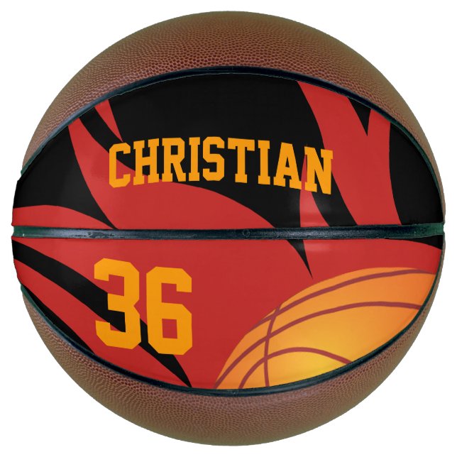 Personalisierter Basketball (Vorderseite)