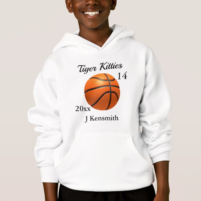 Personalisierter Basketball Champions League-Entwu Hoodie (Vorderseite)