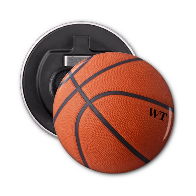 Personalisierter Basketball Flaschenöffner (Vorderseite)