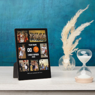 Personalisierter Basketball-Fotocollage-Player Fotoplatte
