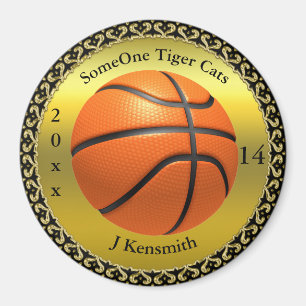 Personalisierter Basketball-Meister-Ligaentwurf Magnet