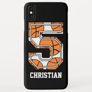 Personalisierter Basketball Nr. 5 Case-Mate iPhone Hülle