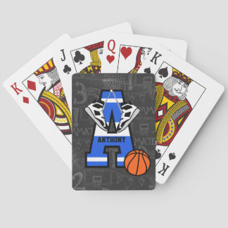 Personalisierter Basketball Spielkarten