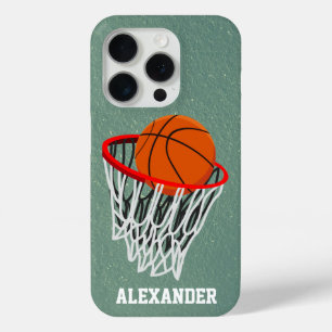Personalisierter Basketball und Hoop Case-Mate iPhone Hülle