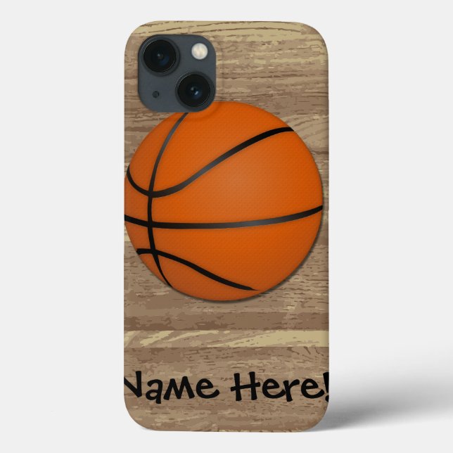 Personalisierter Basketballboden Case-Mate iPhone Hülle (Rückseite)
