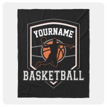 Personalisierter Basketballspieler NAME Slam Dunk
