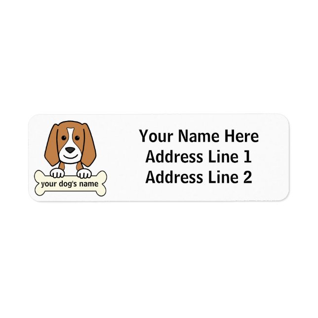 Personalisierter Beagle (Vorne)